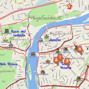 mappa casino praga